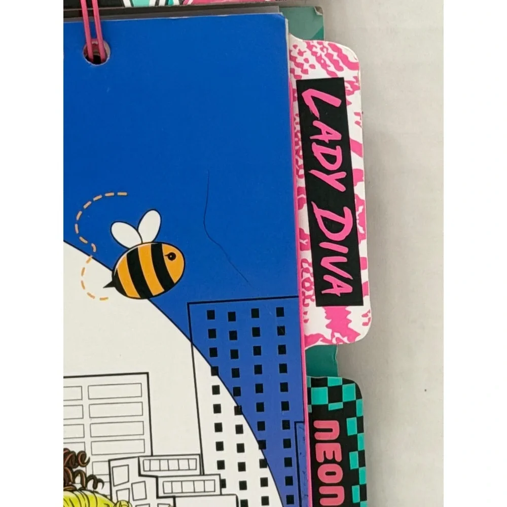 LOL‎ Surprise OMG Flawless Fashion Sketchbook Stickers Stencils New